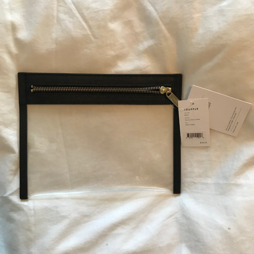 Truffle Clarity Clutch - Small